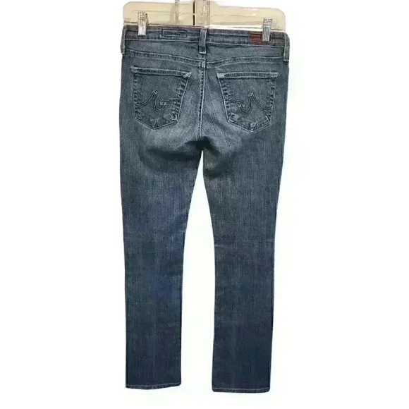 AG Adriano Goldschmied Low Rise Medium Wash Jeans - Picture 2 of 9